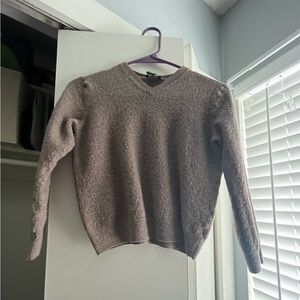 GAP girls XL Tan Sweater, Italian Merino Wool